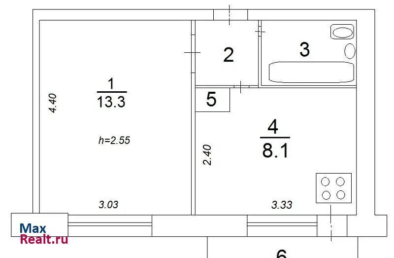 микрорайон Заозёрный, улица Лаптева, 1 Омск продам квартиру