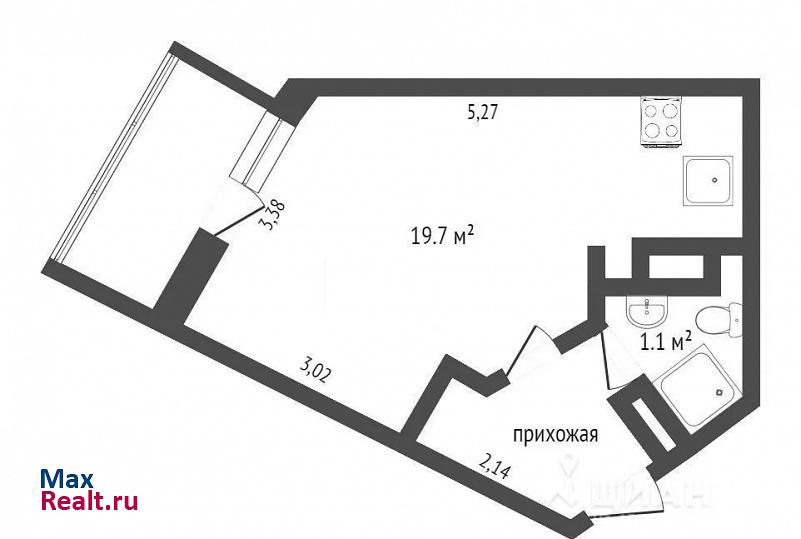 Купчинская улица, 3к1 Санкт-Петербург купить квартиру