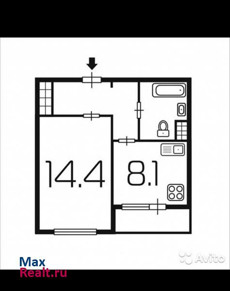 Парашютная улица, 61к1 Санкт-Петербург продам квартиру