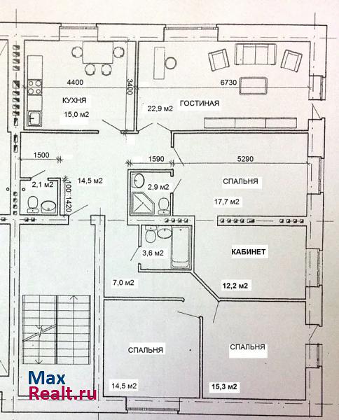 Красноармейская улица, 74 Ульяновск продам квартиру