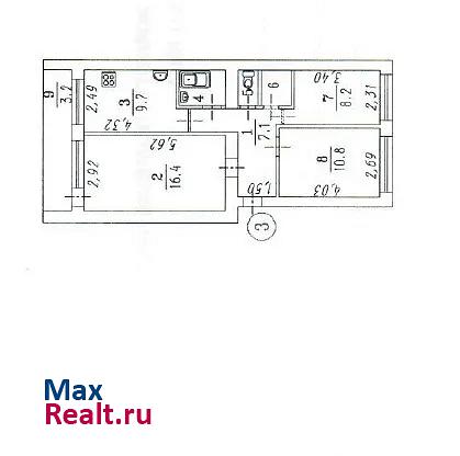 Омский район, п.Иртышский, ул.Садовая, дом 4А, квартира 3 Омск продам квартиру