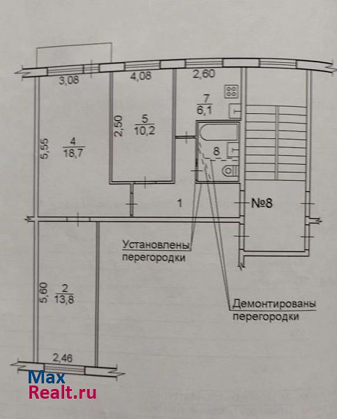 Тюменская область, Ханты-Мансийский автономный округ, улица Дзержинского, 15А Нижневартовск квартира