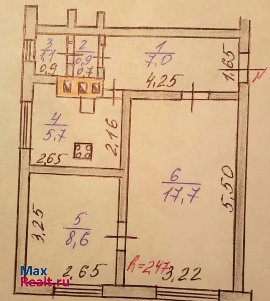 поселок городского типа Максатиха, Пролетарская улица, 21 Максатиха квартира