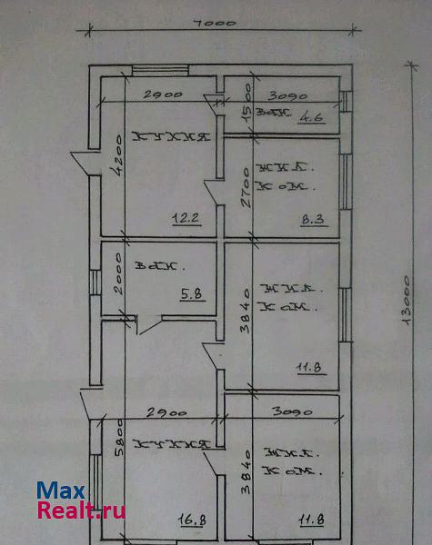 Старовеличковская станица Старовеличковская, Городская улица продажа частного дома