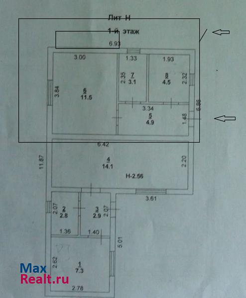 Ростов-на-Дону улица Цезаря Куникова, 6А продажа частного дома