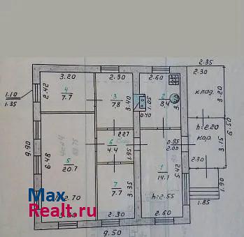 Знаменка посёлок городского типа Знаменка, Первомайская улица продажа частного дома