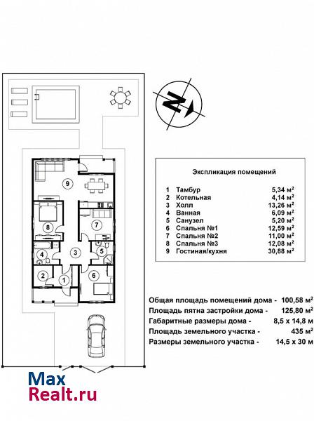 Краснодар станица Старокорсунская, ДНТ Прибрежный, Красивая улица продажа частного дома