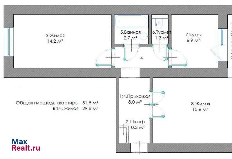 улица Урицкого, 5 Стародуб квартира