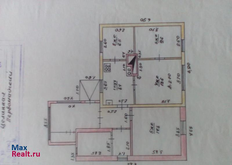 Октябрьский Целинная улица, 63 продажа частного дома