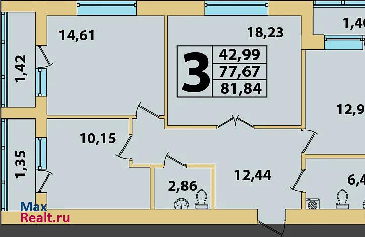 Калининград Первомайская улица, 3 квартира купить без посредников