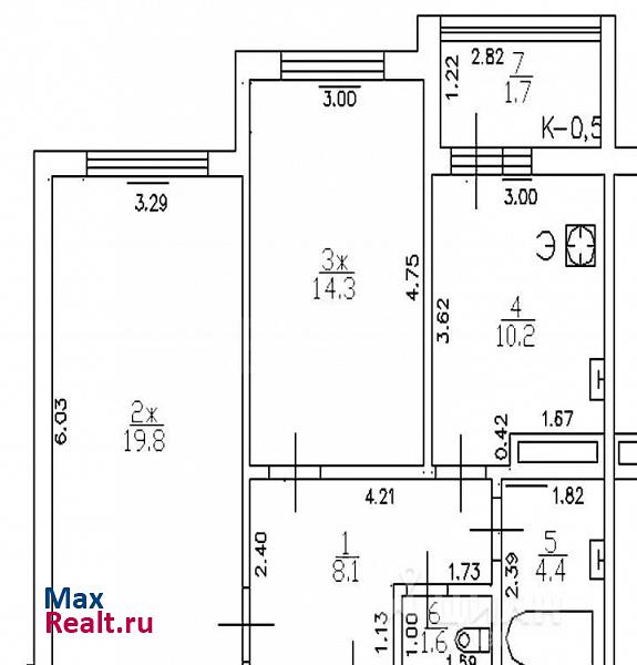 Калининград Ленинградский район, микрорайон Сельма, улица Виллима Фермора, 3 квартира купить без посредников