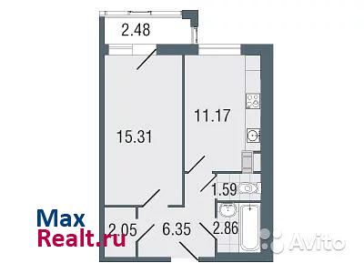 Санкт-Петербург Заозёрная улица, 3к2 квартира купить без посредников