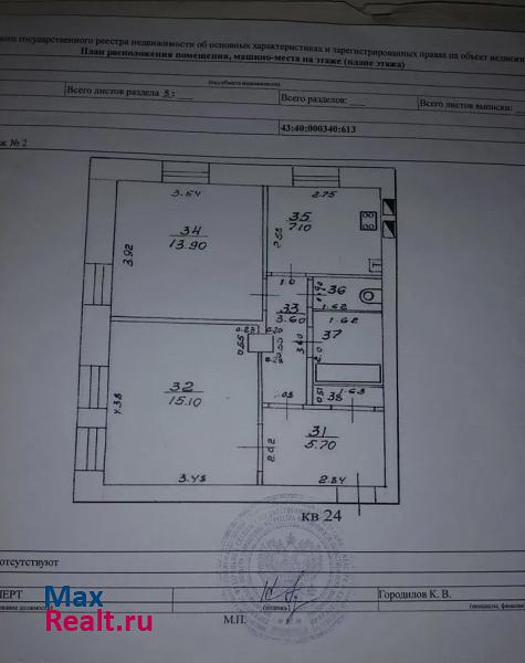 Киров улица Воровского, 101 квартира купить без посредников